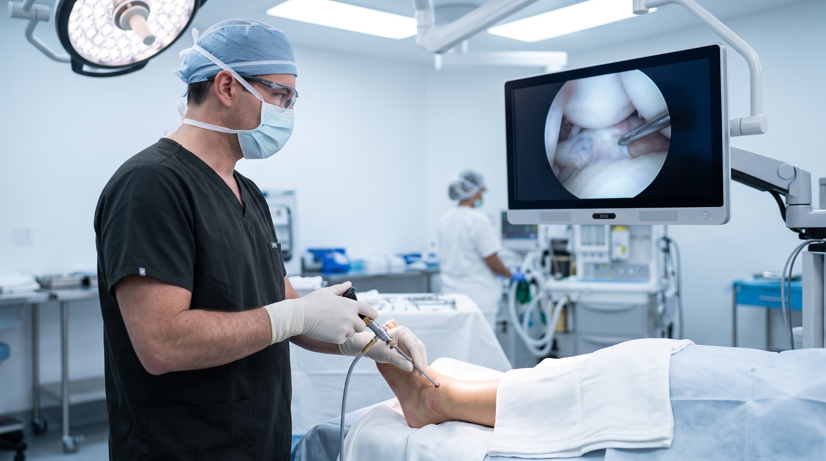 Artroscopia de Tobillo y Reconstrucción Ligamentaria